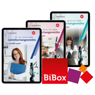 BiBox: So nutzen Sie die Zusatzmaterialien der Reihe Justizfachangestellte gezielt in Ihrem Unterricht