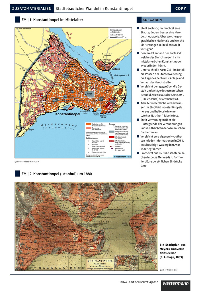 Erganzungsmaterial Zum Beitrag Konstantinopel Nach 1453 Verlage Der Westermann Gruppe