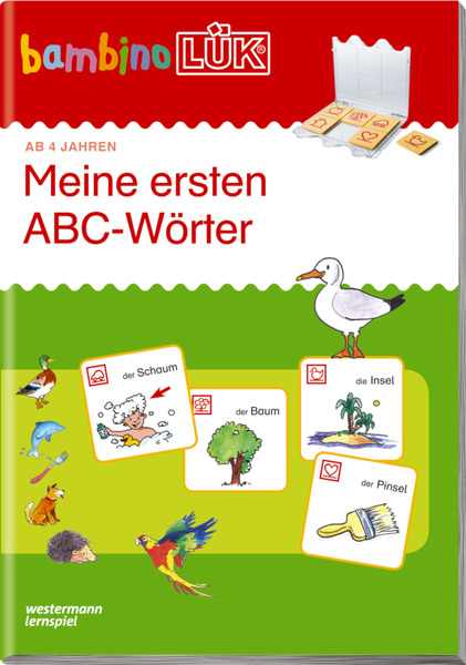 Bambinol K Jahre Vorschule Meine Ersten Abc W Rter Westermann