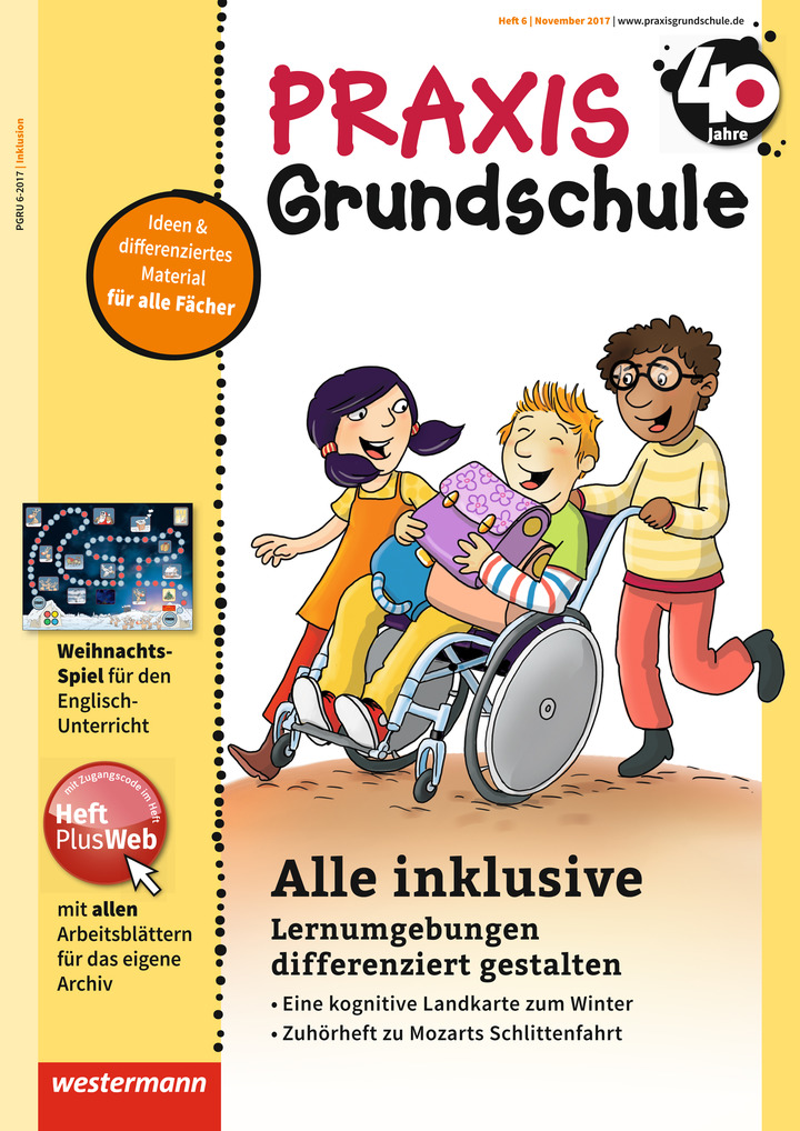 Praxis Grundschule Alle Inklusive Lernumgebungen Differenziert Gestalten Ausgabe November Heft 6 17 Verlage Der Westermann Gruppe