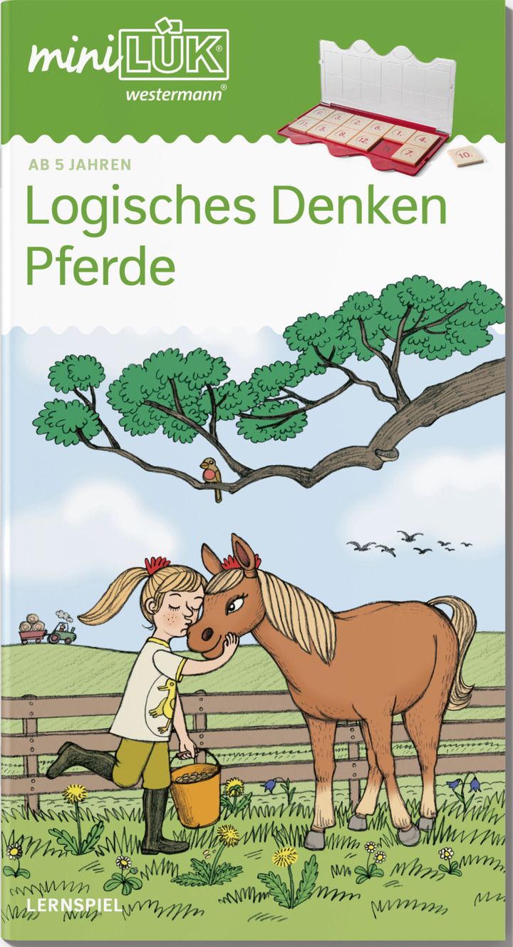 LÜK miniLÜK Buch Pferde Logisches Denken ab 5 Jahren 244501 