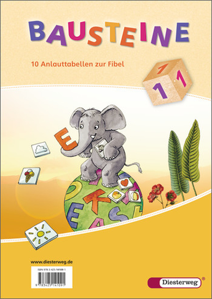 BAUSTEINE Fibel - Ausgabe 2008 - Anlauttabellen 10er-Set: Diesterweg Verlag