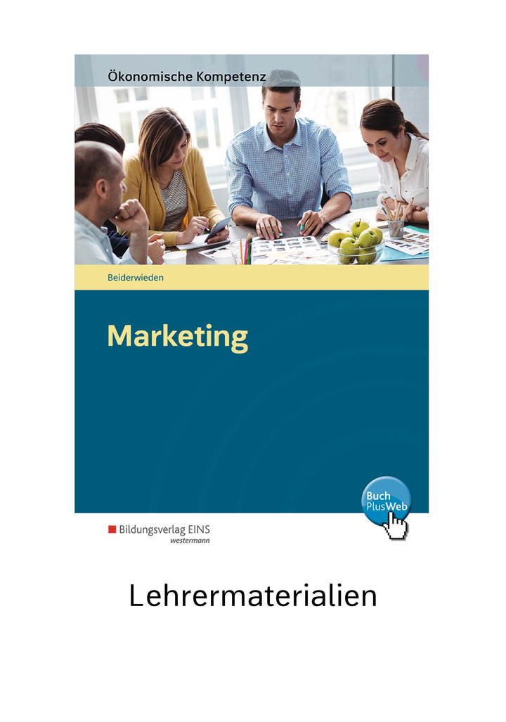 Marketing Lehrermaterial 5 Auflage 2017 Westermann Gruppe In Der Schweiz