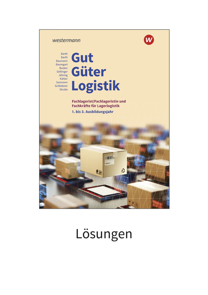 Gut Güter Logistik Fachlageristen und Fachkräfte für Lagerlogistik