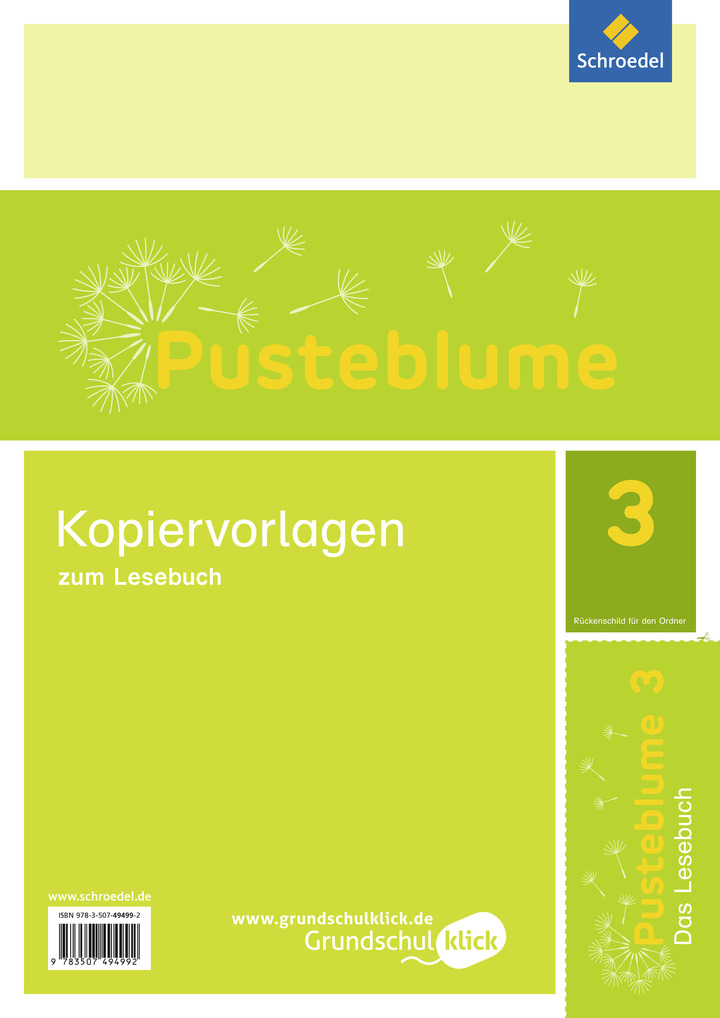 Allgemeine Ausgabe 2015 Schülerband 3 Pusteblume Das Lesebuch 