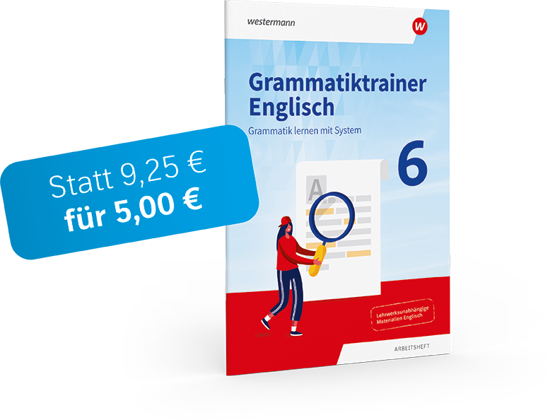 Unser Produkt des Monats: Grammatiktrainer für Klasse 6
