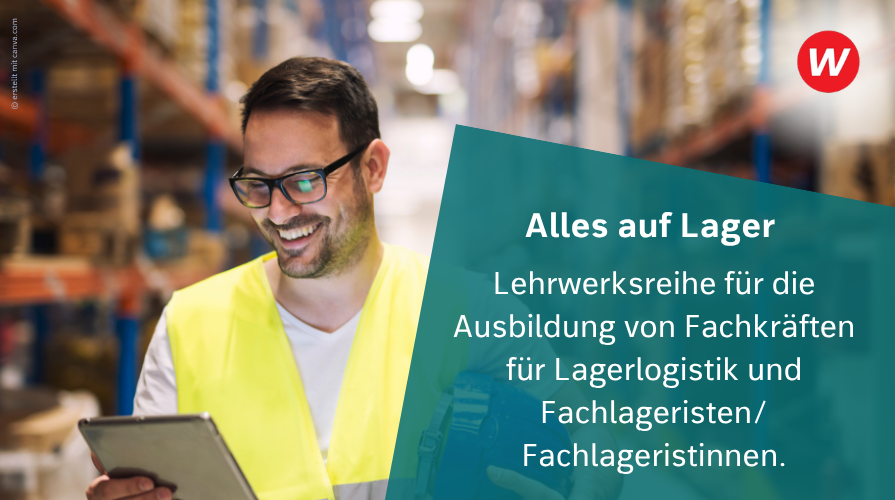 Banner Alles auf Lager – Lehrwerke für Lagerberufe