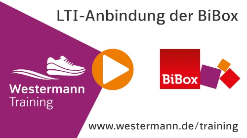 Thumbnail der Webinaraufzeichnung zur BiBox LTI-Anbindung