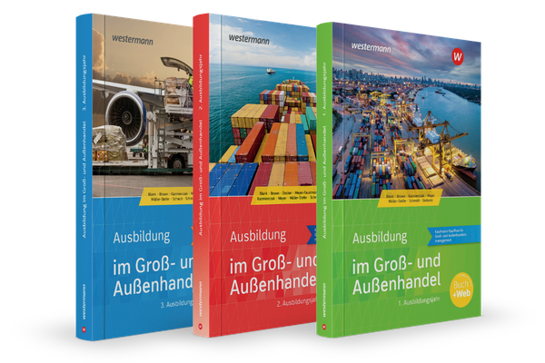 Cover Ausbildung im Groß- und Außenhandel Ausgabe nach Ausbildungsjahren