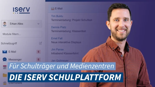 Webinar IServ für Schulträger und Medienzentren