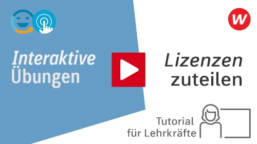 Thumbnail Video Lizenzen zuteilen