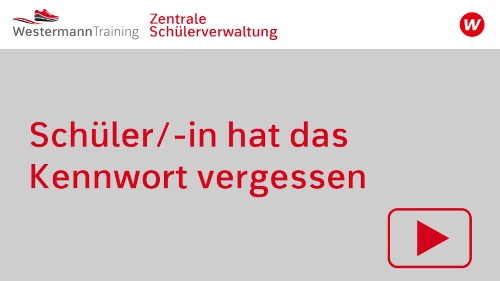 Video Kennwort vergessen