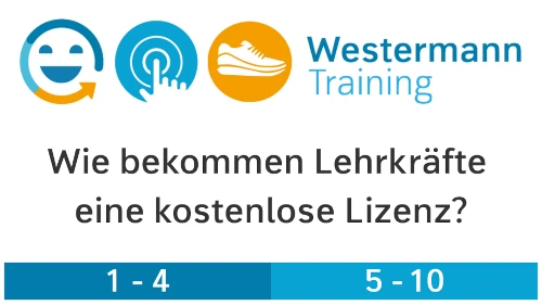 Navigationselement Kostenlose Lizenzen für Lehrkräfte
