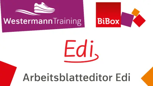 Link zum Westermann Training: Edi &ndash; Arbeitsbl&auml;tter online editieren