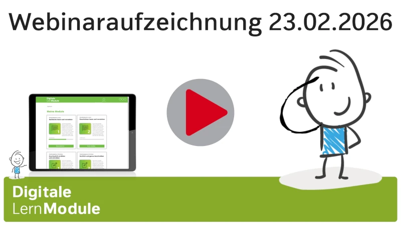Thumbnail Video zu den Digitalen Lernmodulen