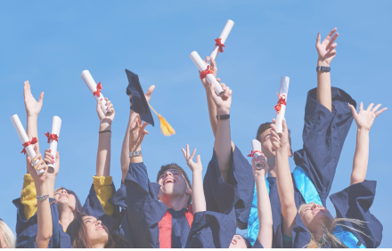 Schmuckbild Maturanten und Maturantinnen