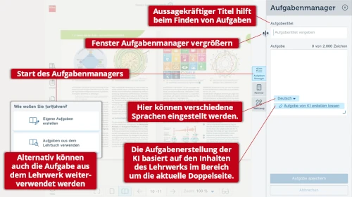 Screenshot Aufgabenmanager
