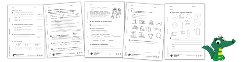 Voransicht Arbeitsbl&auml;tter