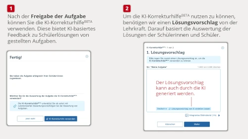 Screenshot Lösungsvorschlag