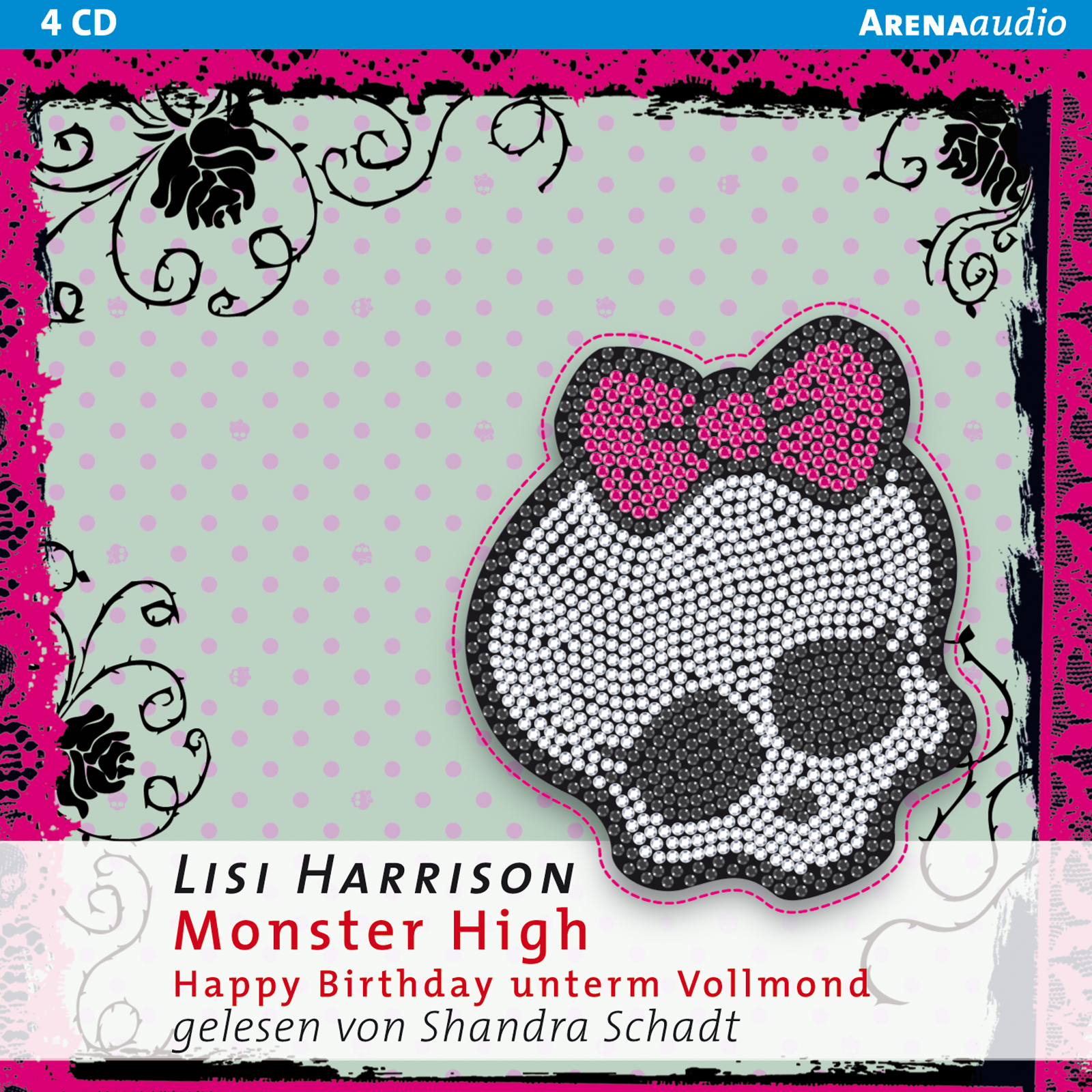 Monster High (20). Happy Birthday unterm Vollmond  ARENA Verlag In Monster High Birthday Card Template