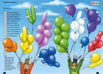 Viele bunte Ballons 