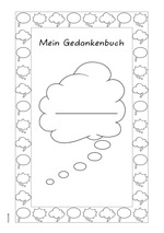Ideenmappe 2 - Deckblatt Gedankenbuch 