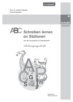 Auswahl Arbeitsblätter zu 15000 ABC Schreiben lernen an Stationen 