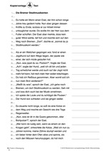 Märchen: Die Bremer Stadtmusikanten Text-Layout für Schlüsselwort-Methode