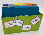 DaZ-Kiste: Wortkarten-Box mit Registerkarten 