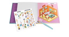 Cozy Time Sticker. Comfy World Trip