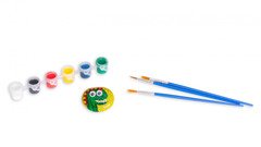 Mein buntes Set zum Steine Bemalen. Dinosaurier