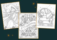 Enchanted Love. Ein Romantasy-Ausmalbuch