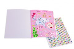 Mein Malbuch mit bunten Glitzersteinen. Meerjungfrauen und Delfine (Mit über 1.000 Glitzersteinen)