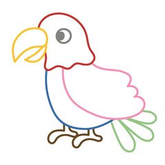 Mein buntes Malbuch ab 2. Tiere