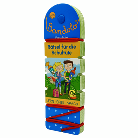 Bandolo. Rätsel für die Schultüte - Geschenk für die Schultüte. Lernspiel mit Lösungskontrolle für Kinder ab 6