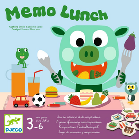 Memo Lunch - Lustiges Kooperations- und Gedächtnisspiel