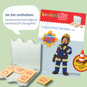 bambinoLÜK-Set - Kindergarten/Vorschule - Logisches Denken mit Feuerwehrmann Sam