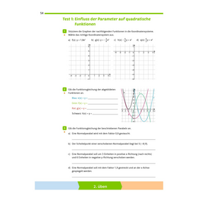 Fit für die Klassenarbeit - Gymnasium - Klassenarbeitstrainer Mathematik 8/9