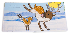 Weihnachten ist Liebe - Weihnachtliches Pappbilderbuch für Kinder ab 2 Jahren