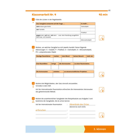 Fit für die Klassenarbeit - Gymnasium Neubearbeitung 2026 - Klassenarbeitstrainer Deutsch 6