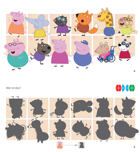 miniLÜK - Kindergarten/Vorschule - Set Logikspiele mit Peppa Pig
