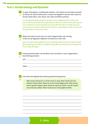 Fit für die Klassenarbeit - Gymnasium Neubearbeitung 2026 - Klassenarbeitstrainer Deutsch 5