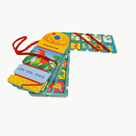 Mini Bandolino. Dinosaurier - Lernspiel mit Lösungskontrolle für Kinder ab 3 Jahren