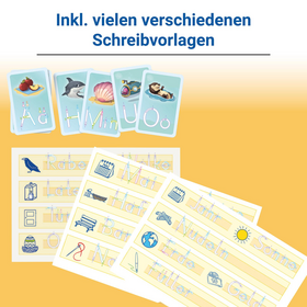 Die Schreib-Krake - Lernspiel ab 6 Jahre - Schreiben lernen mit Kritzi Krakel