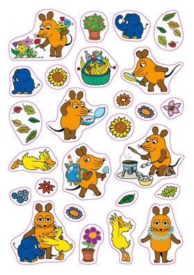 Die Sendung mit der Maus – Mein Stickerbuch mit spannendem Sachwissen: Tiere im Wald