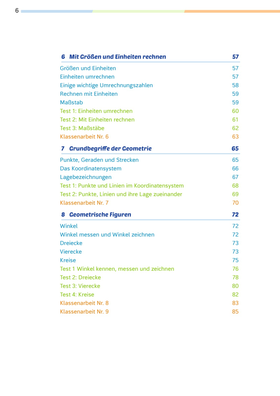 Fit für die Klassenarbeit - Gymnasium Neubearbeitung 2026 - Klassenarbeitstrainer Mathematik 5