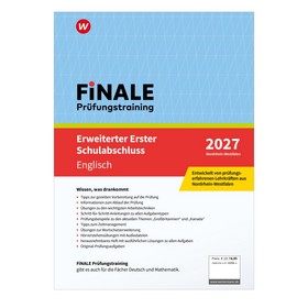 FiNALE Prüfungstraining Erweiterter Erster Schulabschluss Nordrhein-Westfalen - Englisch 2027 Arbeitsbuch mit Lösungsheft und Audio-Dateien