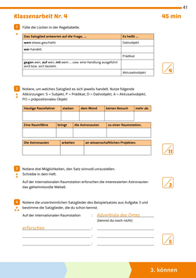 Fit für die Klassenarbeit - Gymnasium Neubearbeitung 2026 - Klassenarbeitstrainer Deutsch 6