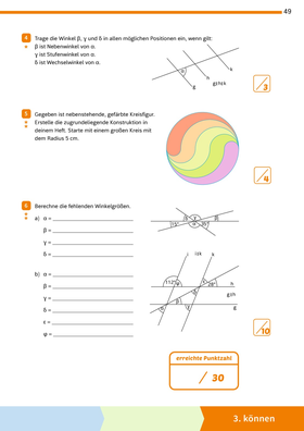 Fit für die Klassenarbeit - Gymnasium Neubearbeitung 2026 - Klassenarbeitstrainer Mathematik 6