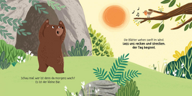 Lass uns brummen, spielen, tapsen, kleiner Bär - Erste Abenteuer zum Mitmachen: interaktives Buch für Kinder ab 2 Jahren